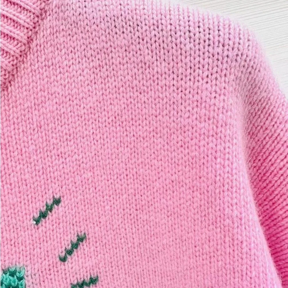 Gucci x Disney Mickey and Minnie Mouse Pink Sweater - Picture 9 of 16